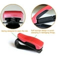 thumbnail image 7 of Walbest S-Shaped Sunglass Visor Clip Holder, Durable ABS, Compact Size, Red, 7 of 7