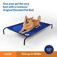 thumbnail image 2 of Cama Coolaroo Coolaroo Elevated para perros, grande, azul acuático, 2 of 6