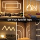 thumbnail image 4 of Tiras de luces LED blancas Onforu, 4 of 5