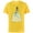 Yellow, variant on Disney The Princess and the Frog Tiana T-Shirt - Short Sleeve Cotton T-Shirt for Adults - Customized-Athletic Heather