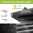 thumbnail image 6 of AuraLane Patio Furniture Covers(108"×82"×28" ),Outdoor Furniture Cover Waterproof,Heavy Duty Oxford Patio Table Cover for Outdoor Sectional Sofa Set, 6 of 7