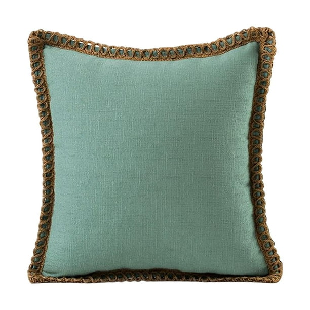 Funda de cojín de 45x45 cm, funda de almohada suave, funda de cojín, para Verde