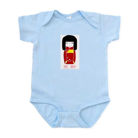 CafePress - Japanese Kyoto Doll Infant Creeper - Baby Light Bodysuit, Size Newborn - 24 Months
