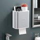 thumbnail image 3 of Caja dispensadora de baño Gloria Estante para papel higiénico gris, 3 of 7