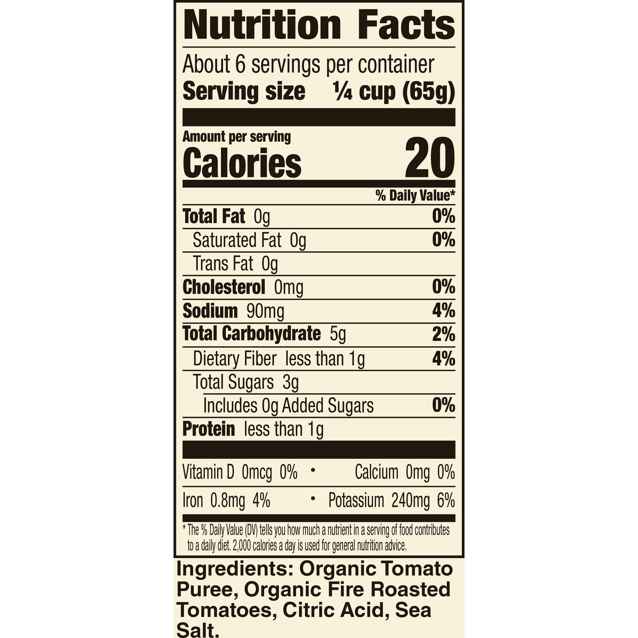 Muir Glen Organic Crushed Fire Roasted Canned Tomatoes, 14.5 oz.