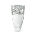 thumbnail image 3 of ANGARA Natural 0.67 Ct. Diamond Non Eternity Anniversary Ring in 14K White Gold for Women (Ring Size: 7), 3 of 9