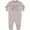 AC-Heather Grey, variant on Inktastic Chiropractor Like Mommy Baby Fleece Romper