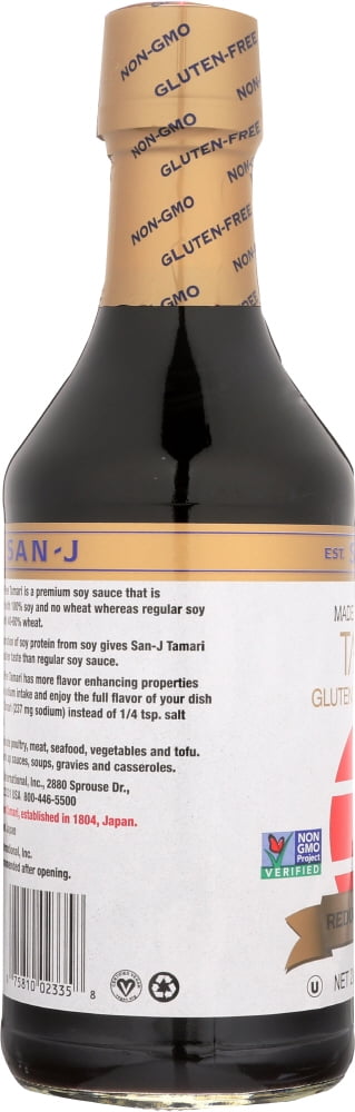 SAUCE TAMARI REDUCED SODIUM SOY Pack of 6