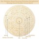 thumbnail image 2 of Tablero de péndulo de estrella Tablero de radiestesia de madera Tablero de mensajes metafísicos de adivinación de madera, madera, 2 of 5