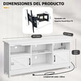thumbnail image 2 of Mueble Para Tv 150cm Con Soporte Y Luces Y Toma De Corriente, 2 of 10