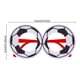 thumbnail image 5 of Gafas para aficionados al fútbol, gafas de competición de fútbol, accesorios para fotomatón, gafas de fiesta para cumpleaños con temática de fútbol, fiestas deportivas, 5 of 7