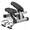 Silver Gray, variant on Steppers For Exercise At Home Mini Stepper With 300lbs Capacity