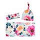 thumbnail image 1 of Newborn Printed Towel Hat Headband Set Floral Design, Lightweight & Durable, for Boys & Girls, Outdoor Use, Family Friendly, 1 of 5