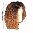 thumbnail image 2 of Small Curly Wig European Women's Gradient Color Short Curly Hair Synthetic Headgear for Fashionable Styles, 2 of 6