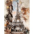 thumbnail image 1 of Hilo de bordar Torre Eiffel Full Eco-cotton 11CT Punto de cruz contado (ACC-126 FLhrweasw Nuevo, 1 of 9