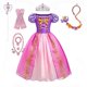 thumbnail image 1 of Vestido de princesa Rapunzel para niñas de Disney, cumpleaños, carnaval, fiesta de Halloween, ropa elegante para niñas, disfraz de Cosplay enredado, Set3-4T 110 Gao Jinjia LED, 1 of 2