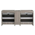 thumbnail image 5 of Fresca Lazzaro 72" Gray Wood Free Standing Double Sink Modern Bathroom Cabinet, 5 of 5