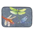 thumbnail image 1 of Carolines Treasures 8878DDM Dragonfly Times Three Dish Drying Mat, 1 of 1