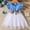 White, variant on WEAIXIMIUNG princess dresses 2t Little Flower Girl Tule Tutu Dress Easter Coton Ribbed Birthday Wedding Party Princess Dresses&nbsp; 70