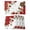 White, variant on Placemats Set of 8, Red Roses Valentine's Day Woven Placemat, Linen Place Mats for Kitchen/Dining Tables, Romantic Spring Floral Washable Table Mats for Party
