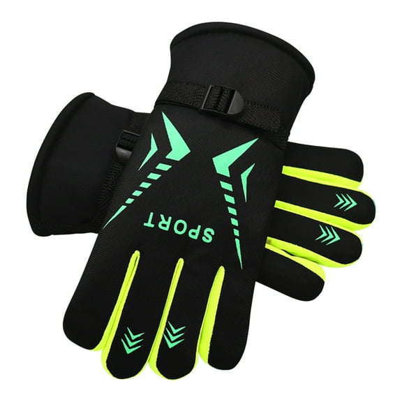 TERGAYEE Waterproof & Windproof Thermal Gloves,Winter Gloves manipulatescreen Gloves for Cycling,Riding,Running,Outdoor Sports,Thinsulate Snow Gloves for Cold Weather