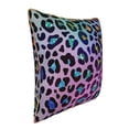 thumbnail image 2 of KLL Rainbow Animal Skin Decorative Throw Pillow Covers Velvet Soft for Couch Sofa Bedroom Living Room Outdoor - 16"x16", 2 of 8