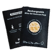 500 Grams Rechargeable Silica Gel Car Dehumidifier, Microwave Fast Reactivated Desiccant Packets Large for Closet Basement Garage Storage Moisture Absorber Bag Reusable