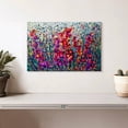 thumbnail image 2 of Elephant Stock The Breath Of Summer Wall Art - Horizontal Canvas Wall Art - Living Room Wall Decor - Abstract Canvas - Red And Pink Decor By Olena - 12" x 8", 2 of 8