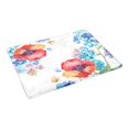 thumbnail image 2 of MKHERT Watercolor Foget-Me-Not with Poppies Cornflowers and Butterflies Doormat Rug Home Decor Floor Mat Bath Mat 23.6x15.7 inch, 2 of 3