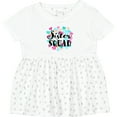thumbnail image 3 of Inktastic Sister Squad Hearts Girls Baby Dress, 3 of 5