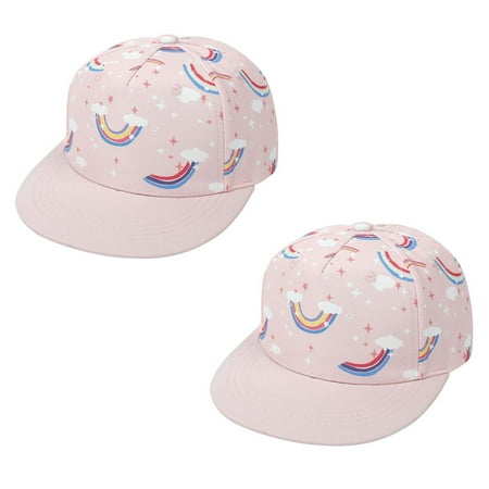 

AIMAOMI Baby Sunhat Adjustable Trucker Flat Eaves Beret Baseball Cap Toddler Summer Hats H