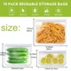 thumbnail image 5 of 10 bolsas reutilizables para almacenar alimentos, bolsas para congelador sin BPA, a prueba de fugas, de silicona y sin plástico, bolsas de viaje para almacenar alimentos, 5 of 5