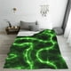 thumbnail image 5 of Balery Green Lightning Manta de Felpa Suave y Acogedora – Cobija de Franela Aterciopelada para Cama, Lavable y Cálida para Sofá, Mascotas, Transpirable-60"x50", 5 of 7