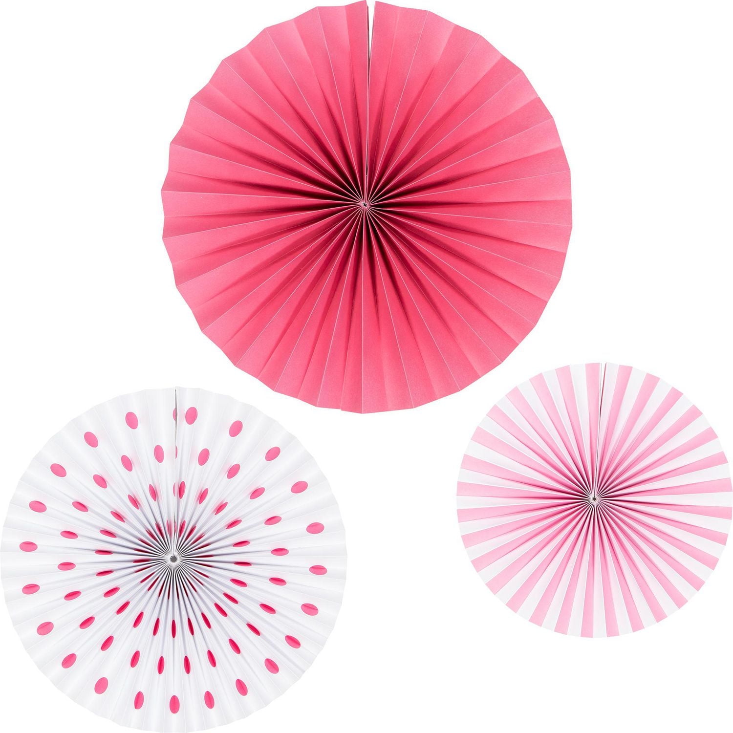 Kit de décoration en papier d’aluminium rose pastel et or, 14 ct • Kit de décoration de 14 pièces