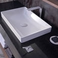 thumbnail image 2 of Toto LT476G Kiwami 23-5/8" Ceramic Vessel Bathroom Sink with Front Overflow and, Cotton, 2 of 5