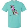 thumbnail image 3 of Inktastic Graffiti Paint Splatter T-Rex T-Shirt, 3 of 5