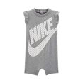 thumbnail image 2 of Nike Baby Girls' Romper - Gray, 3 Months, 2 of 2