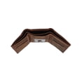 thumbnail image 3 of CTM  Leather Contrast Stitch Trifold Wallet (Men), 3 of 5