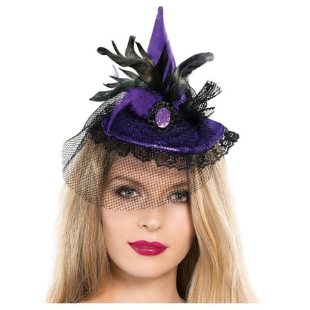 amscan Mini Purple Witch Hat
