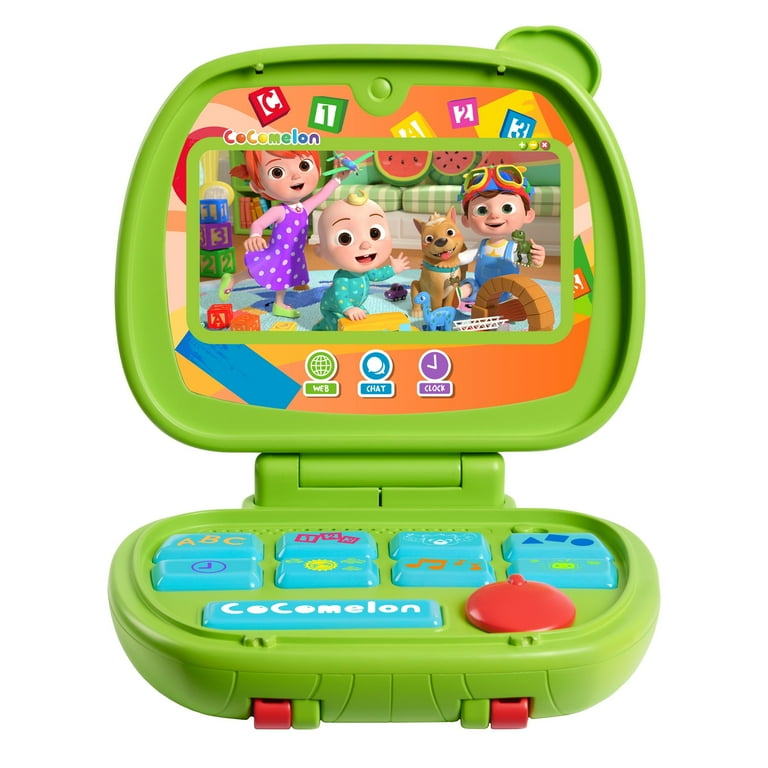 CoComelon Interactive Sing and Learn Laptop Toy for Kids, Ages 18