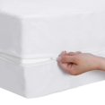 thumbnail image 1 of Vinyl Zippered Mattress Cover 100% Waterproof & Noiseless Up to 12"-Full, 1 of 4