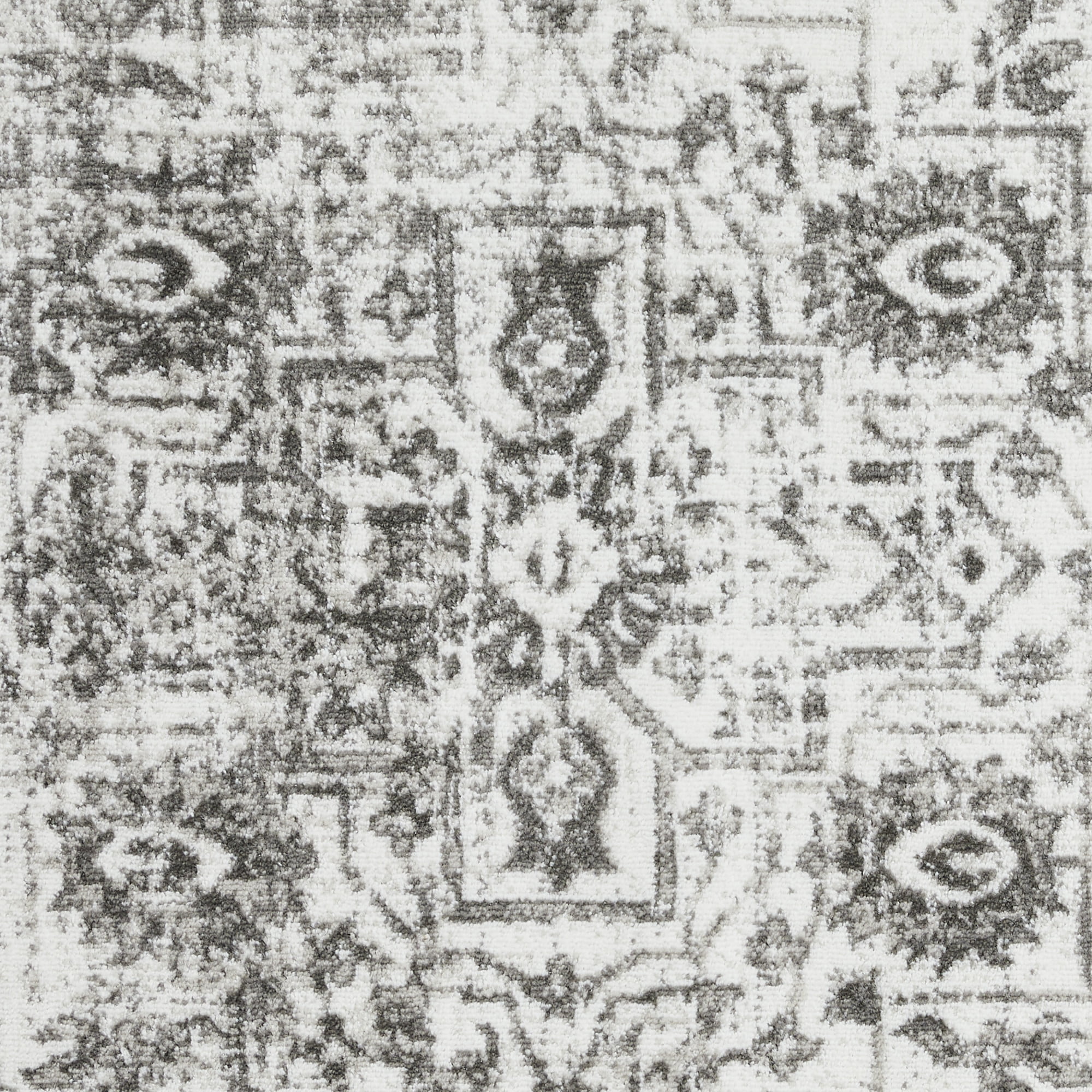 Loomaknoti Rhane Allory 5' x 7' Gray Oriental Indoor Polypropylene Area Rug