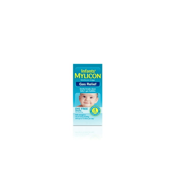 Mylicon Infants' Gas Relief Dye Free Drops, 0.5 Fl Oz