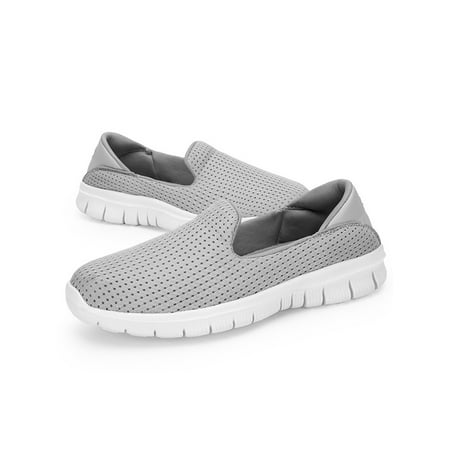 

Gomelly Women s Walking Shoes Sneakers Mesh Slip on Loafers Comfort Lightweight Casual Woven Breathable Flats