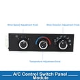 thumbnail image 4 of Panel de control climático HVAC A/C de Unique Bargains para Chevrolet Astro 1996-2005, 4 of 6