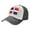 Black And White, variant on Men Women Dominican Republic Flag Distressed Twill Cotton Baseball Cap Vintage Adjustable Dad Hat