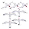 thumbnail image 4 of KAKOWELY 7 globos inflables grandes de gaviota con forma de pájaro marino para fiestas de verano en la playa y la piscina., 4 of 5