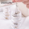 thumbnail image 3 of ZheElen Multi-Layer Containers Necklace Stud Bracelet Boxes Jewelry Storage Plastic Jar Crafts Clear Organizer Display Rack L, 3 of 6