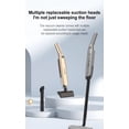 thumbnail image 6 of Cordless Vacuum Cleaner, Lightweight Hand Push Stick Vac with Strong Suction for Hardwood Floor Carpet Pet Hair, Multifunctional Handheld Design, Gray, 6 of 13