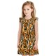 thumbnail image 1 of Balery Zebra Camisón de princesa para niñas, pijama de algodón con mangas abullonadas, suave y bonito.-Small, 1 of 6